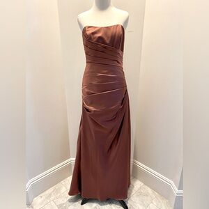 David’s Bridal Gown | Strapless